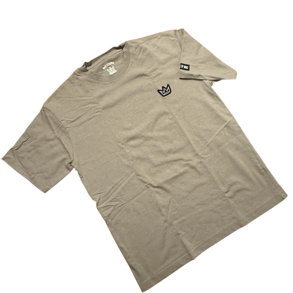 NWOT NY State of Mind Crown Logo Men’s T-Shirt in light grey size med
